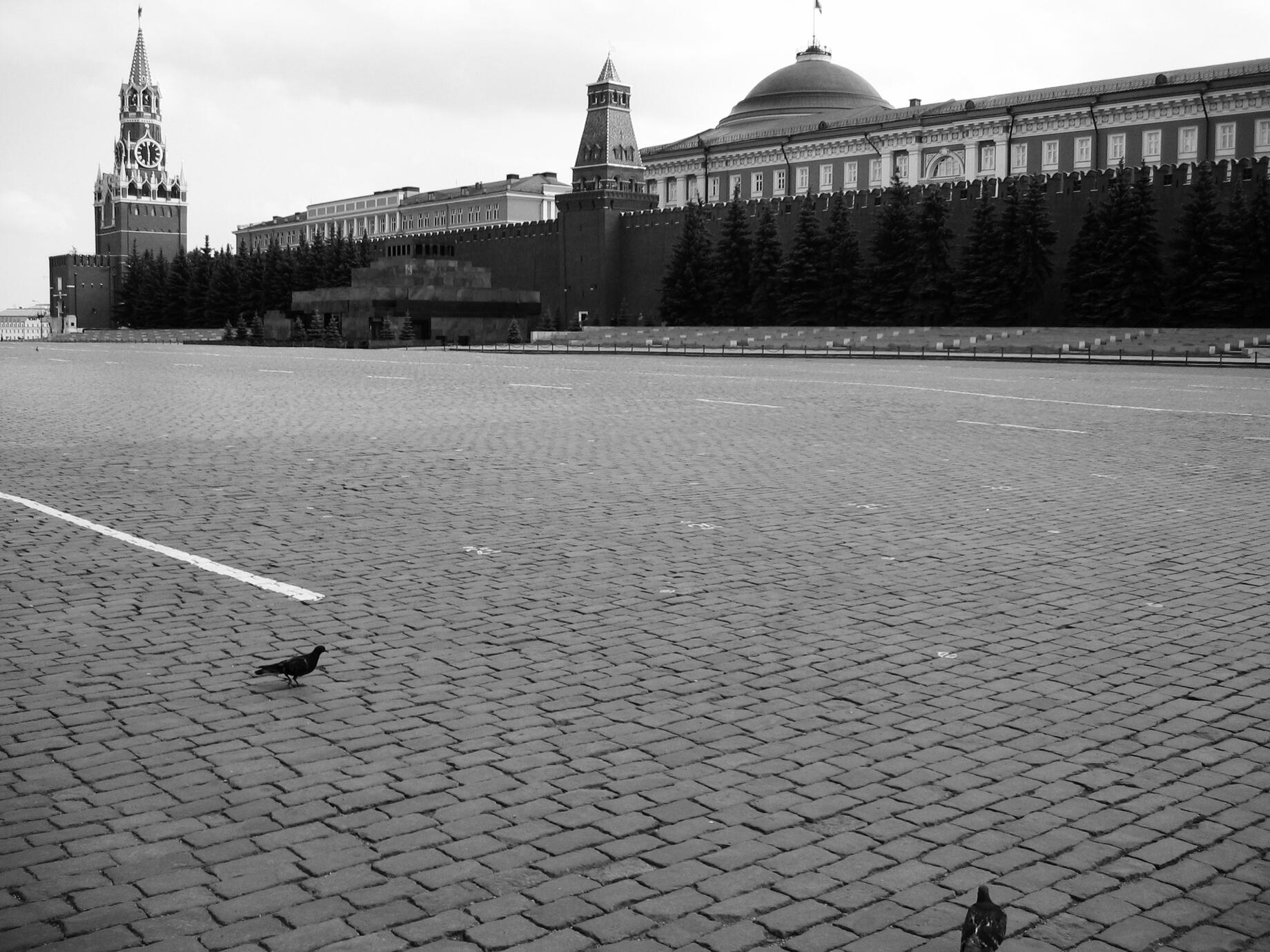 Red-Grey square - Moscow