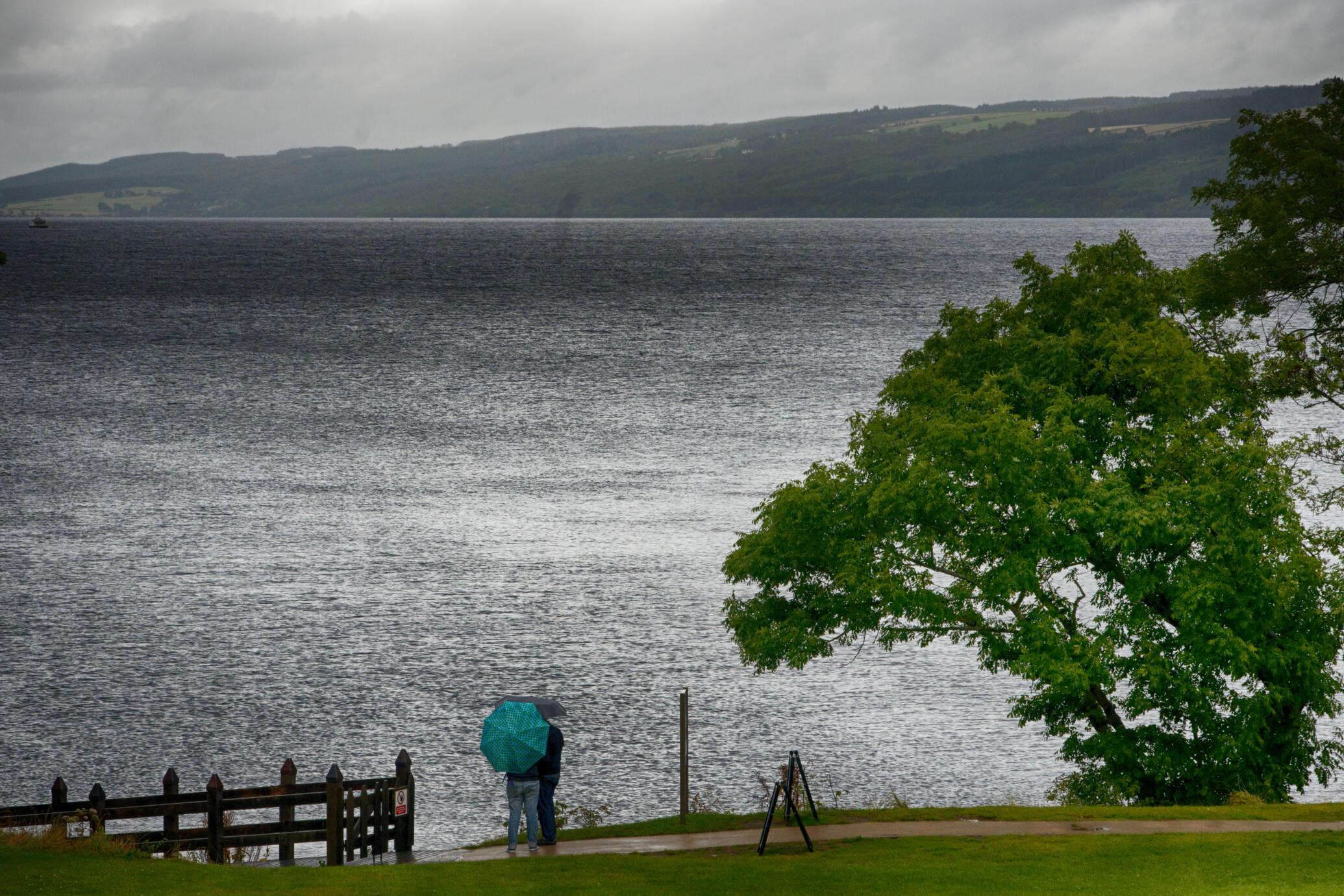 Riders in the storm - Loch Ness